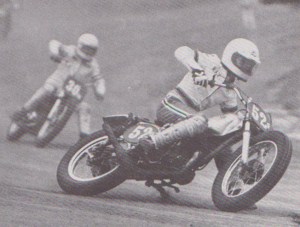 1970s 52F Ray Dugan Motocross on the  track