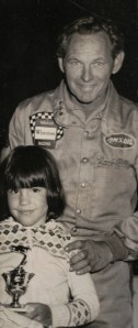 Hank Hlton and niece Bristol Woodhurst circa 1980s