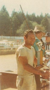 Hank winning another trophy at Redwood Acres, early 1970s.