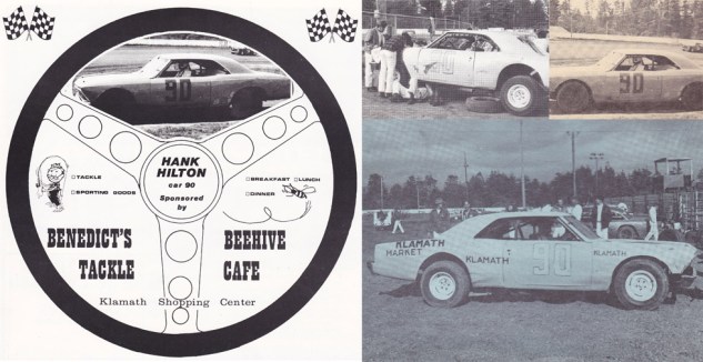 The #90 Chevelle Hank drove in 1972 and into 1973 until he switched officially to the #27 red Chevy