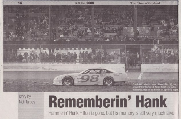 Times Standard Racing 2008 Insert