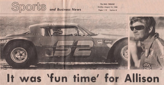 1980 BOBBY ALLISON Headline