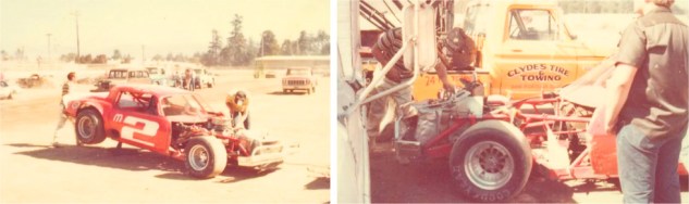 Quick change at the Acres infield pits (Photo courtesy of Jay McCleary)