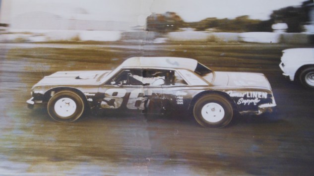 Dane's second car:  a '64 Chevelle circa '72 or '73 at Medford Raceway