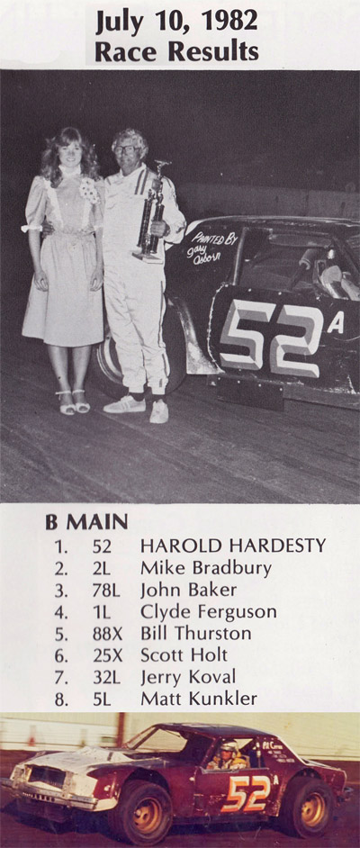 1982 North Coast Dirt Track Classic win at RAR.